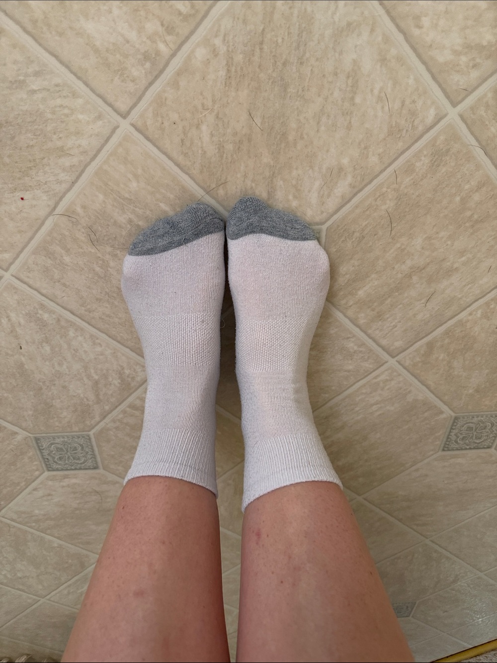 Plain Hanes Socks